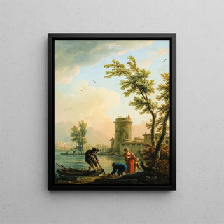 ClaudeJoseph Vernet - Fishers at sunrise.webp
