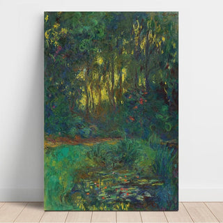 Coin du bassin aux nymphéas - Claude Monet | Reproduction Tableau Décoration murale affiche copie