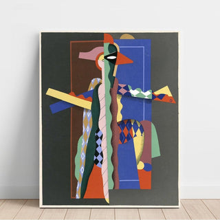 Collection Décors et Couleurs, Pl. 13 - Georges Valmier | Reproduction Tableau Décoration murale affiche copie