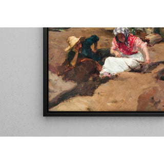 Componiendo la Red - Joaquín Sorolla | Reproduction Tableau Décoration murale affiche copie