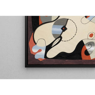 Composition Abstraite Femme Couchée - Georges Valmier | Reproduction Tableau Décoration murale affiche copie