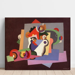 Composition Avec Des Fleurs - Georges Valmier | Reproduction Tableau Décoration murale affiche copie