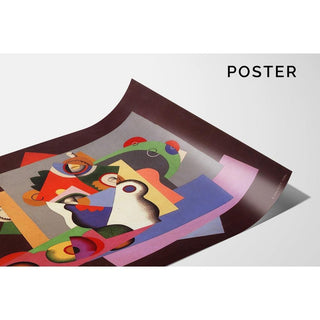 Composition Avec Des Fleurs - Georges Valmier | Reproduction Tableau Décoration murale affiche copie