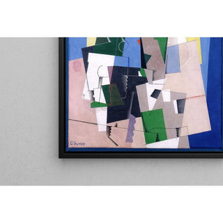 Composition Cubiste - Georges Valmier | Reproduction Tableau Décoration murale affiche copie