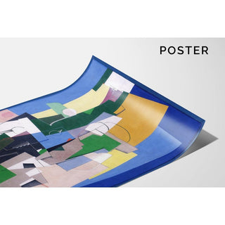 Composition Cubiste - Georges Valmier | Reproduction Tableau Décoration murale affiche copie