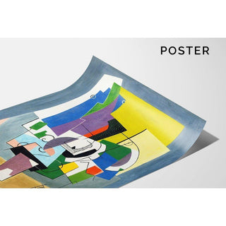 Composition - Georges Valmier | Reproduction Tableau Décoration murale affiche copie