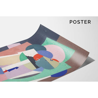 Composition No. 7888 - Georges Valmier | Reproduction Tableau Décoration murale affiche copie