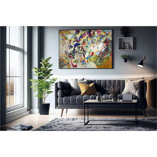 Composition VII - Wassily Kandinsky | Reproduction Tableau Décoration murale affiche copie