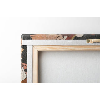 Composition au papier journal - Georges Valmier | Reproduction Tableau Décoration murale affiche copie