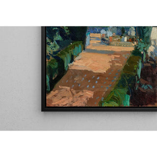 Cour des danses, Alcázar, Séville - Joaquín Sorolla | Reproduction Tableau Décoration murale affiche copie