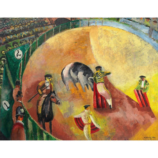 Course de Taureaux - Moïse Kisling | Reproduction Tableau Décoration murale affiche copie