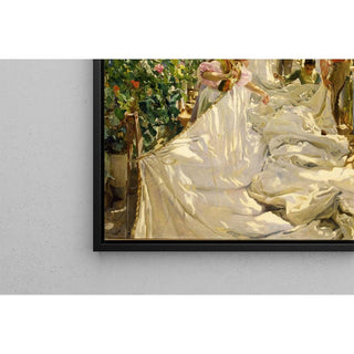 Cousant la voile - Joaquín Sorolla | Reproduction Tableau Décoration murale affiche copie