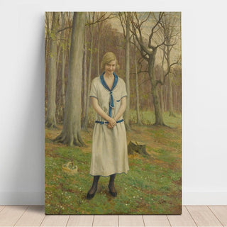 Cueillette de marguerites - Paul Fischer | Reproduction Tableau Décoration murale affiche copie