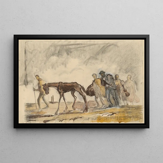 Cyprin Majernk - Study for the Lithograph Refugees.webp
