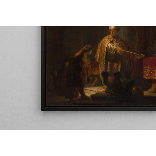 Daniel et Cyrus devant l'idole Bel - Rembrandt van Rijn | Reproduction Tableau Décoration murale affiche copie
