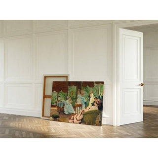 Dans la serre Rivales - James Tissot | Reproduction Tableau Décoration murale affiche copie