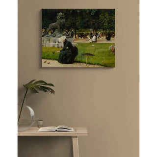 Dans le Jardin du Luxembourg - Charles Courtney Curran | Reproduction Tableau Décoration murale affiche copie