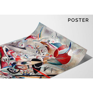 Dans le gris - Wassily Kandinsky | Reproduction Tableau Décoration murale affiche copie