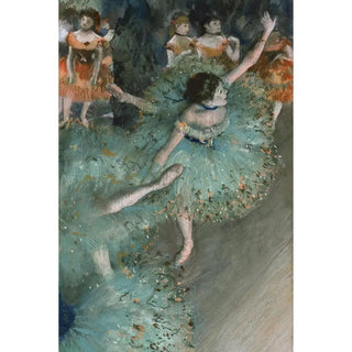 Danseuse verte - Edgar Degas | Reproduction Tableau Décoration murale affiche copie