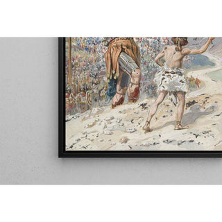 David lance la pierre - James Tissot | Reproduction Tableau Décoration murale affiche copie