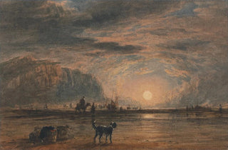 David Cox - Beach Scene Sunrise.webp