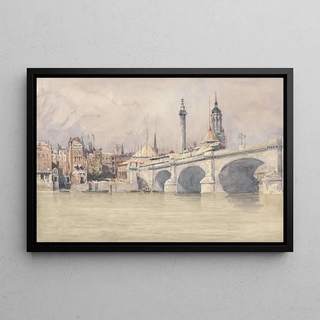 David Cox - The Opening of the New London Bridge.webp