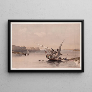 David Roberts - Approach to the Fortress of Ibrim.webp