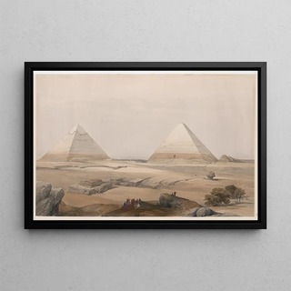 David Roberts - Pyramids of Geezeh Giza.webp