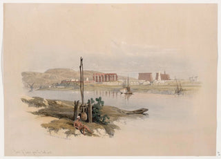 David Roberts - Ruins of Luxor from the southwest.webp