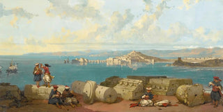 David Roberts - Sidon Looking Towards The Range Of Lebanon.webp