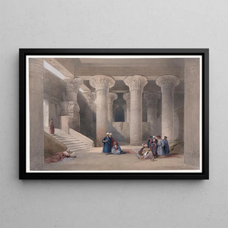 David Roberts - Temple at Esneh Isn Nov 25th 1838.webp