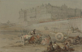 David Roberts - The Royal Palace Madrid 1832.webp