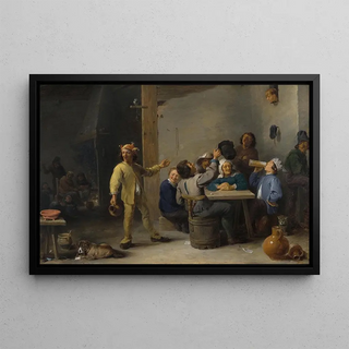 David Teniers The Younger - Peasants Celebrating Twelfth Night.webp