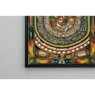 Die Wanduhr-Schlange. Ein Zohohrn Stund Lang - Adolf Wölfli | Reproduction Tableau Décoration murale affiche copie