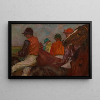 Edgar Degas - The Jockeys.webp