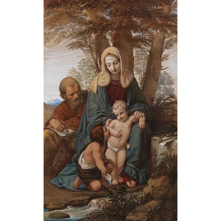 Eduard von Steinle - Heilige Familie mit Johannesknaben.webp