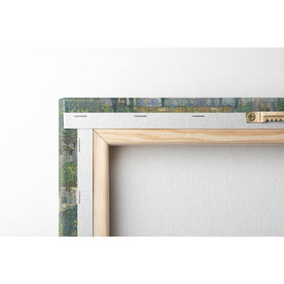 Église à Cassone Paysage avec cyprès - Gustav Klimt | Reproduction Tableau Décoration murale affiche copie