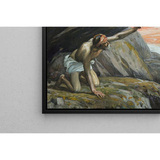 Élie nourri par les corbeaux - James Tissot | Reproduction Tableau Décoration murale affiche copie