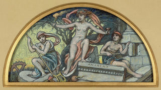 Elihu Vedder - Study for Anarchy.webp