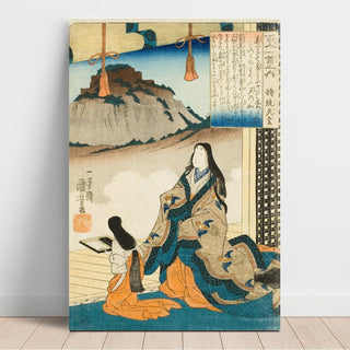 Empress Jito Tenno - Utagawa Kuniyoshi | Reproduction Tableau Décoration murale affiche copie