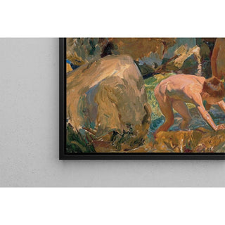 Enfants à la recherche de coquillages - Joaquín Sorolla | Reproduction Tableau Décoration murale affiche copie