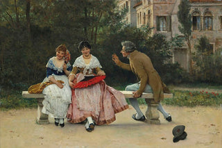 Eugen von Blaas - In the Park.webp