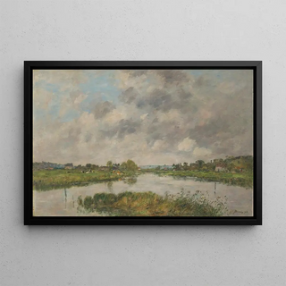 Eugne Boudin - La Rivire morte Deauville.webp