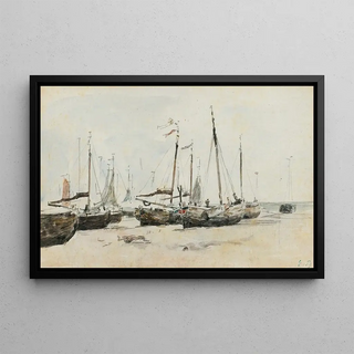 Eugne Boudin - Les Bateaux.webp