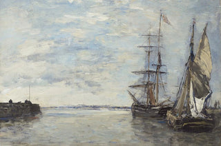 Eugne Boudin - Sortie de port.webp