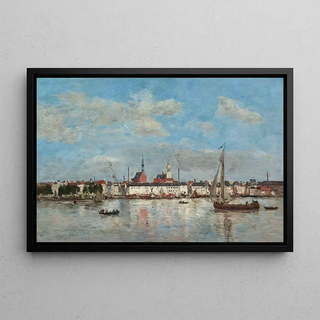 Eugne Boudin - The Quay at Antwerp.webp