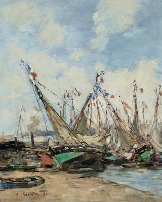 Eugne Boudin - Trouville le port voiliers chous.webp