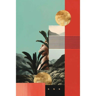 Évasion Visuelle | Collage | Reproduction Tableau Décoration murale affiche copie