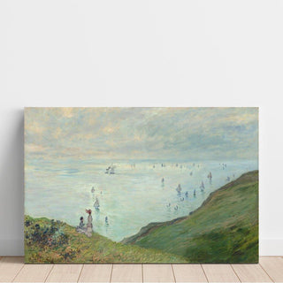 Falaises à Pourville - Claude Monet | Reproduction Tableau Décoration murale affiche copie