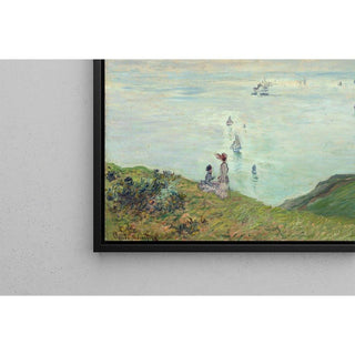 Falaises à Pourville - Claude Monet | Reproduction Tableau Décoration murale affiche copie